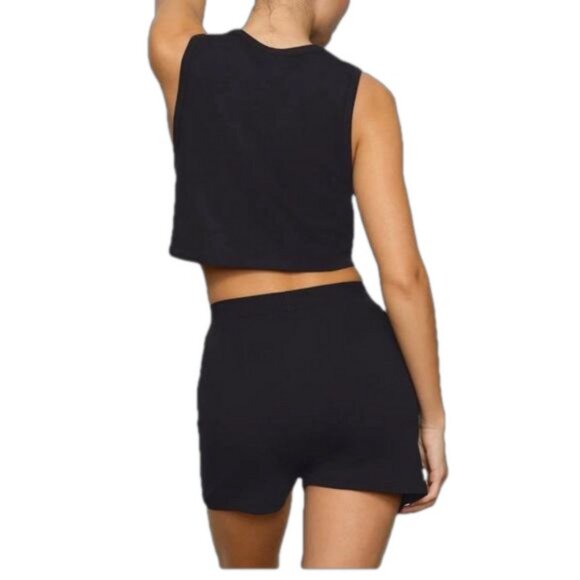 Skims Boyfriend Loose Boxer Onyx Black Size S NWT MSRP $34 - Picture 7 of 7